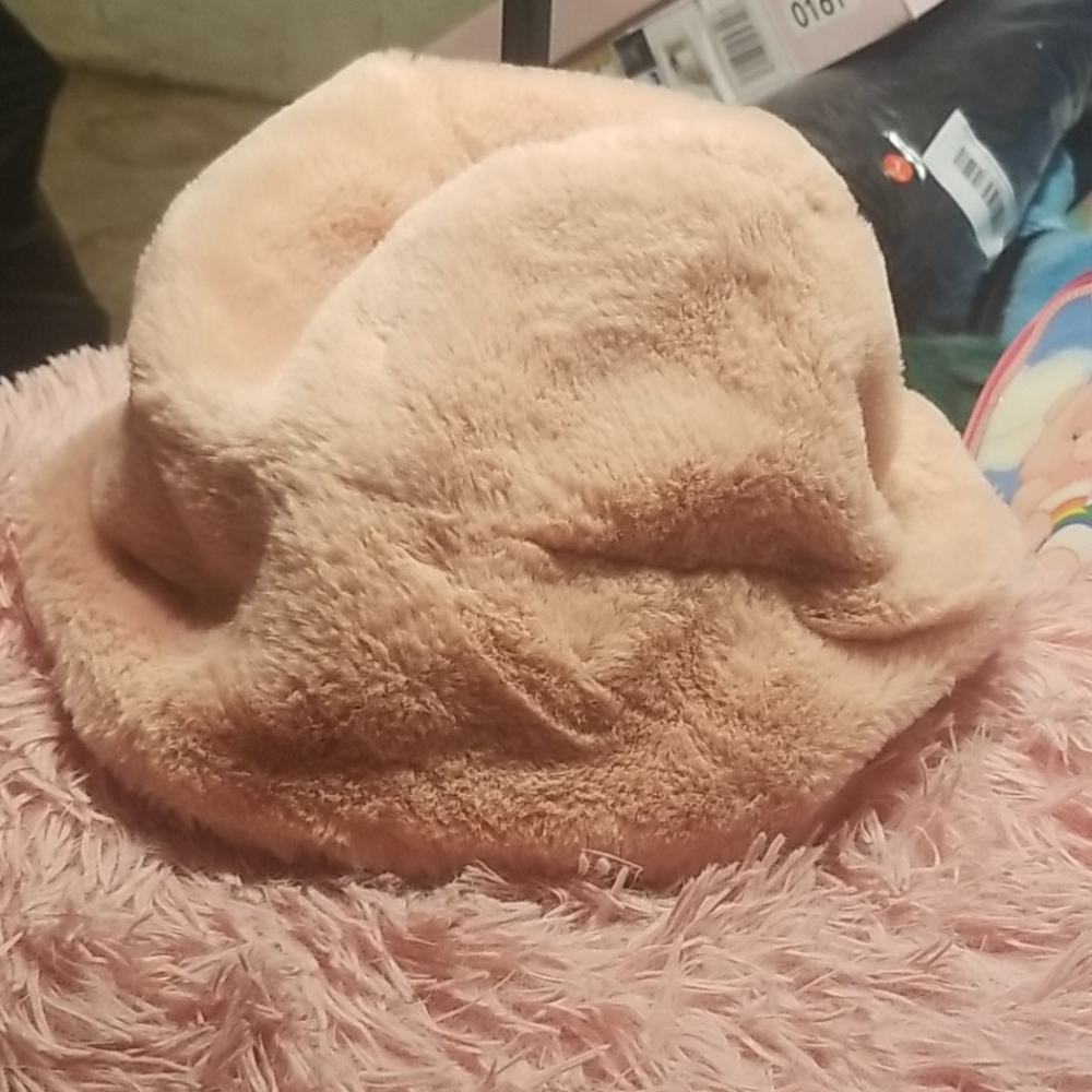 Pink hat